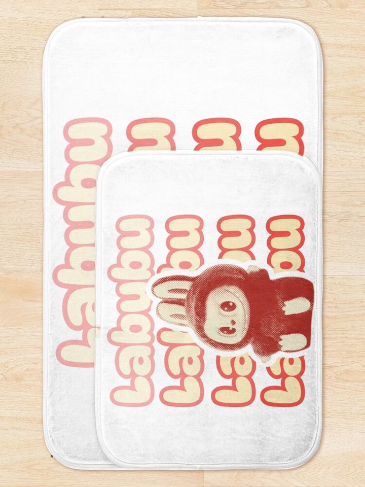 Labubu Bath Mat, For Bathroom, For Kitchen