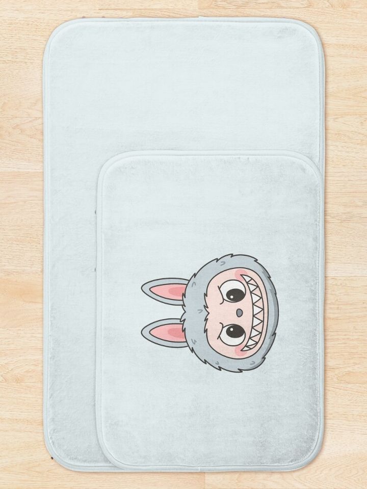 Labubu Bath Mat, For Bathroom, For Kitchen