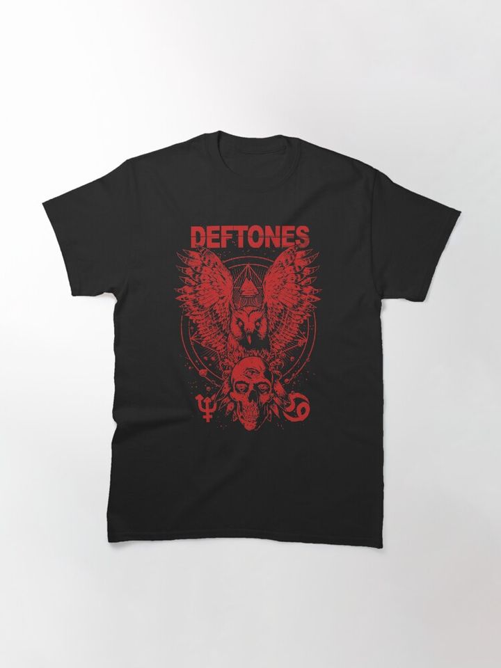 Deftone Classic T-Shirt – Rock Band Graphic Tee for Fans