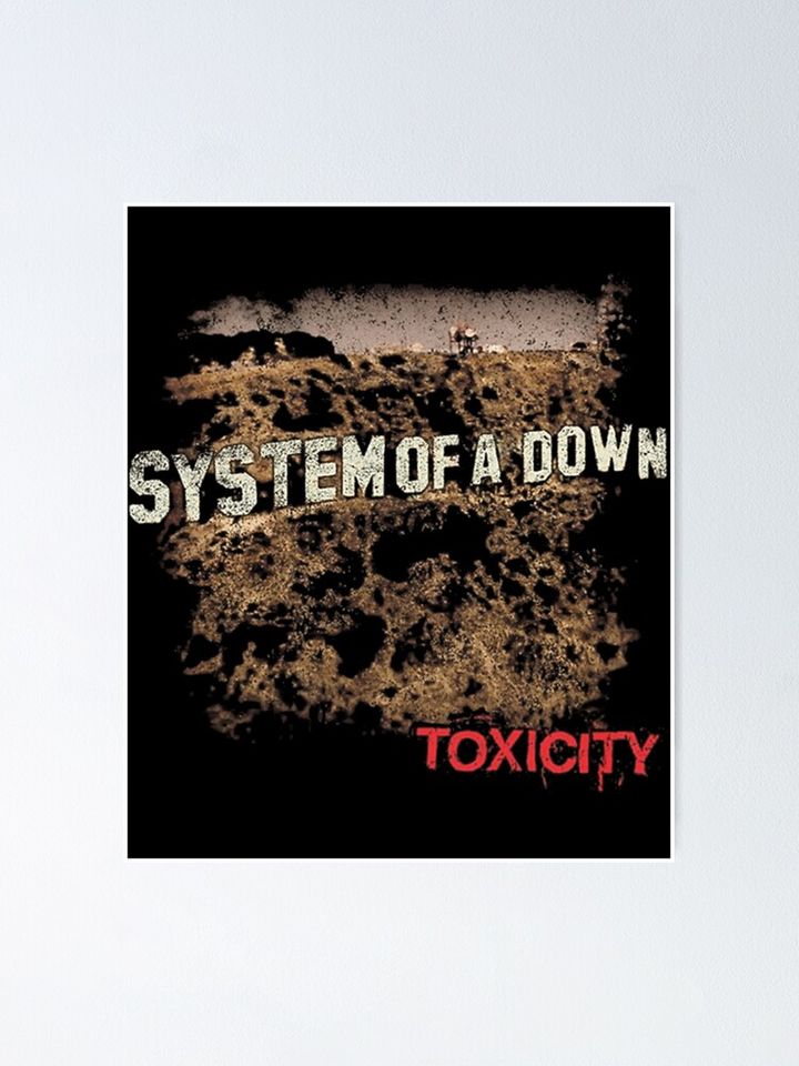 SYSTEM OF DOWN Poster – Rock Band Wall Art Print