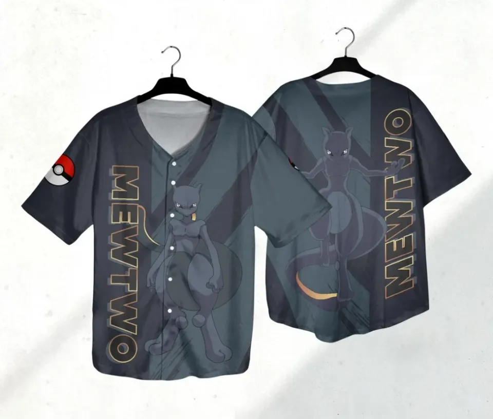 Mewtwo Baseball Jersey Shirt