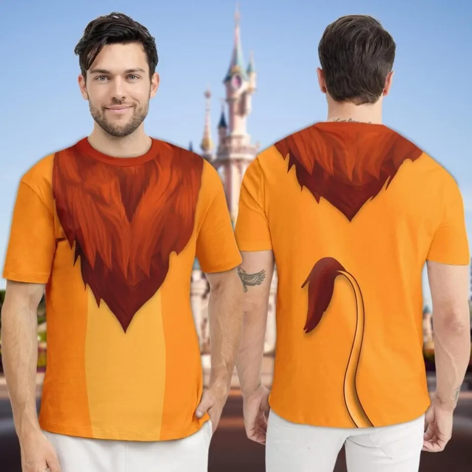 Mufasa Cosplay Costume The Lion King Halloween Tshirt
