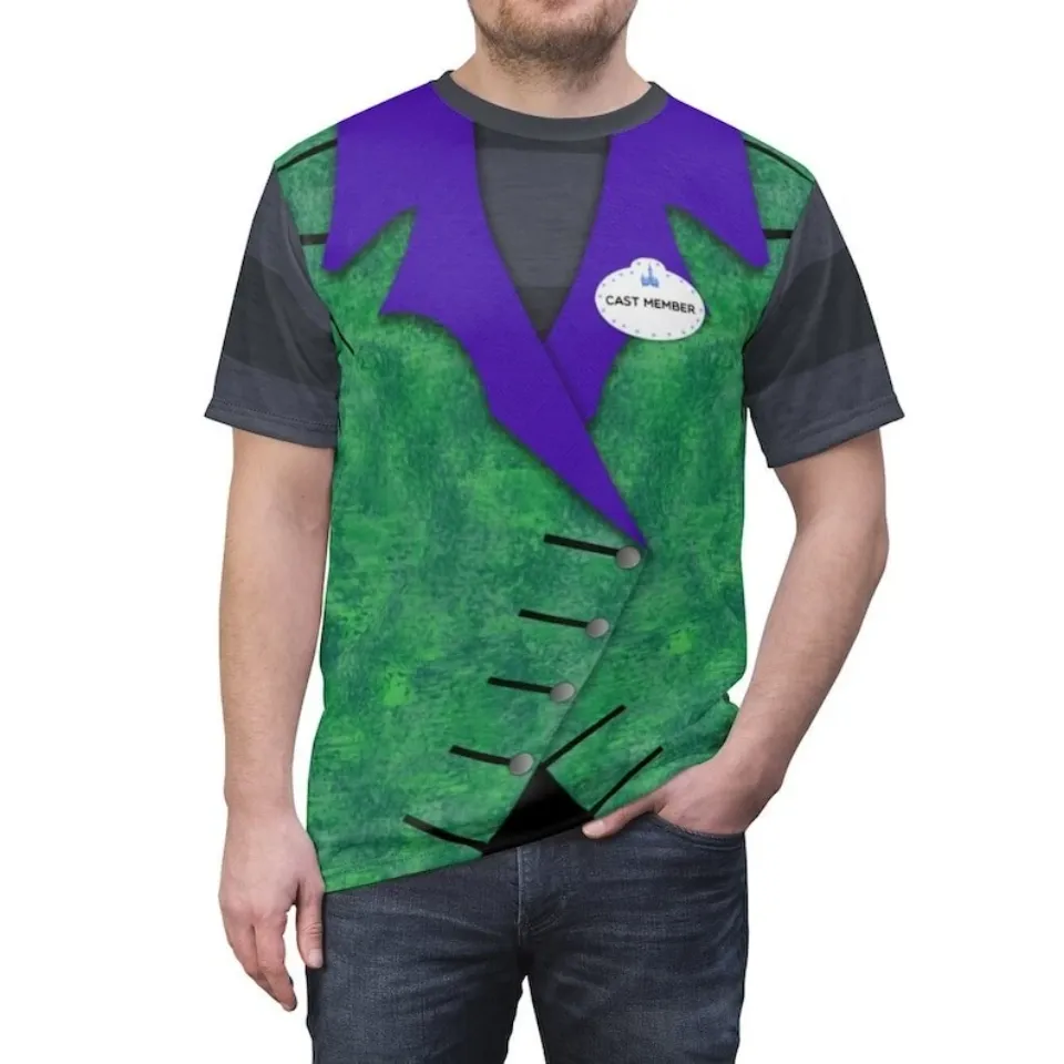 Oogie Boogie Cast Member Cosplay Costume Halloween Tshirt 3D