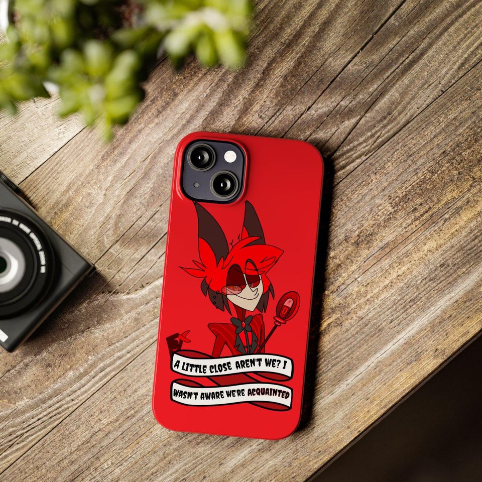 Alastor Hazbin Hotel iPhone Phone Case