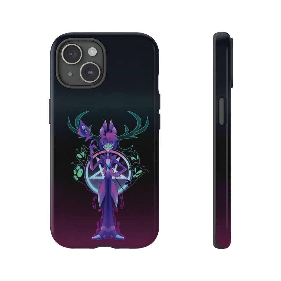 Hazbin Hotel Inspired Tough Phone Case