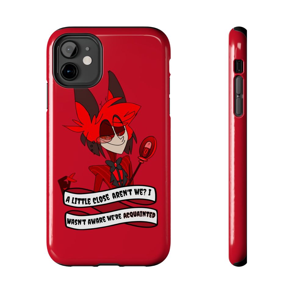 Alastor The Radio Demon Hazbin Hotel iPhone Case