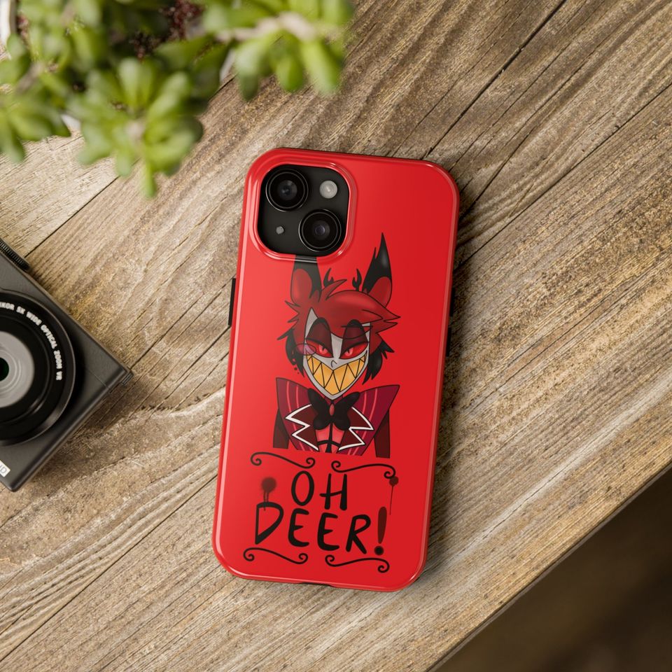 Alastor Oh Deer Hazbin Hotel Tough IPhone Cases