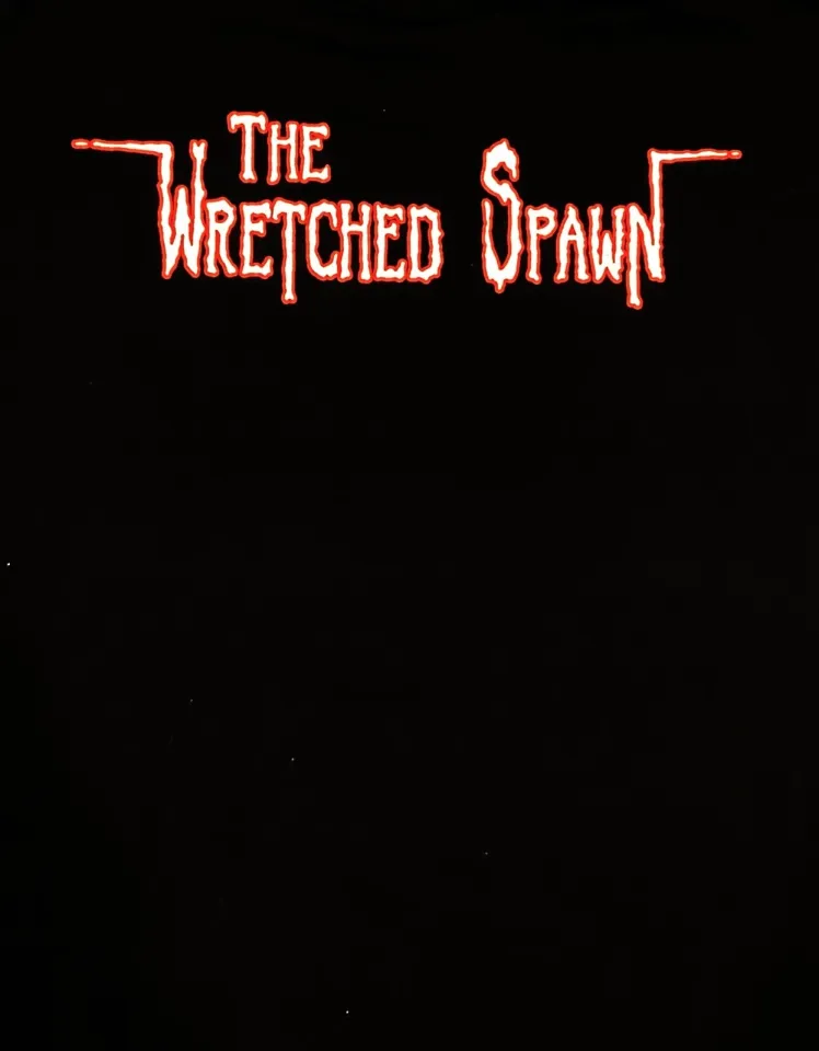 Cannibal Corpse The Wretched Spawn Double Sided T-Shirt LG Official