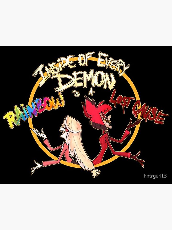 Hazbin Hotel Inside of Every Demon Poster Artwork for Room Decoration