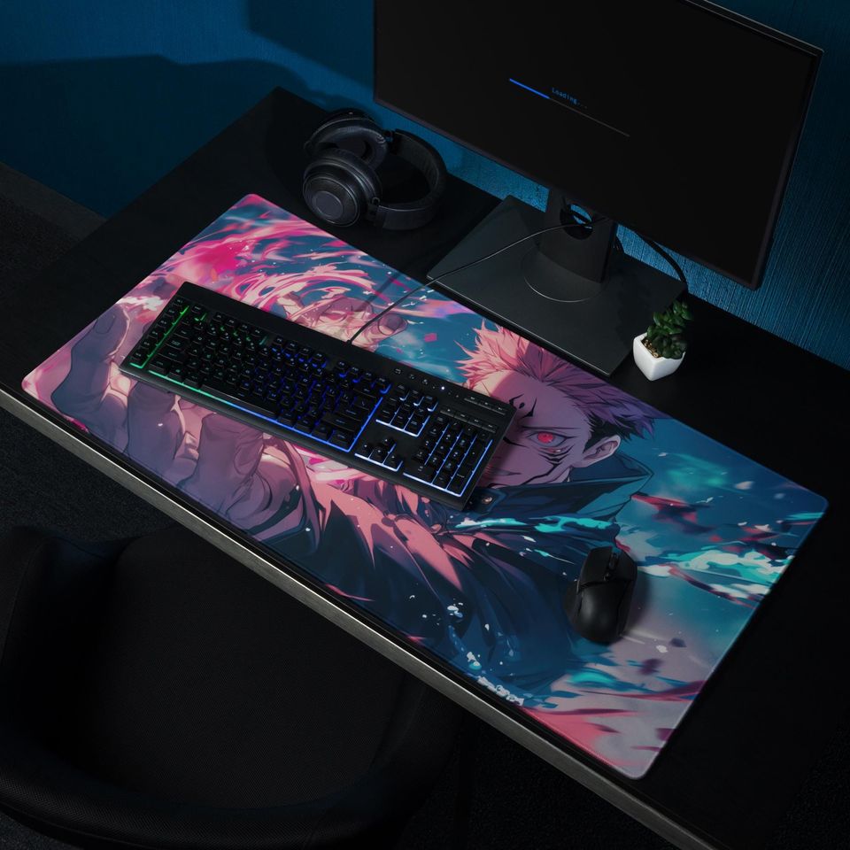 Sukuna Jujutsu Satoru Mouse Pad Anime Desk Mat