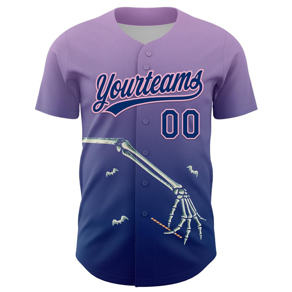 Halloween Horror Baseball Jersey Personalized Unisex Top