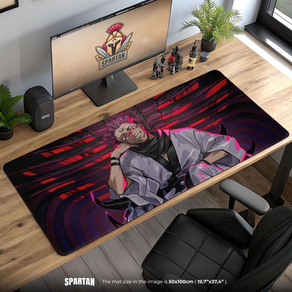 Sukuna Jujutsu Satoru Mouse Pad - Cursed King Anime Gaming Desk Mat