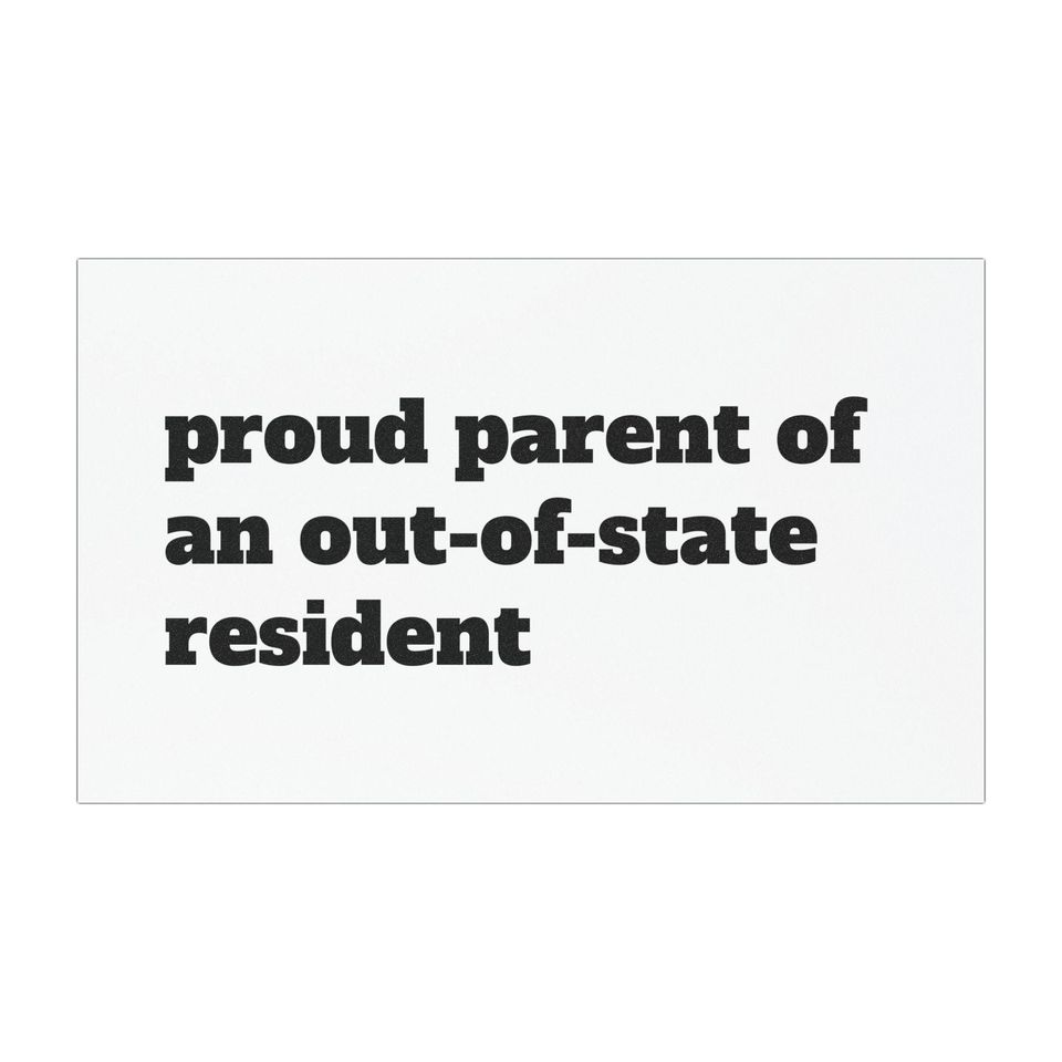 Out of State Car Magnet