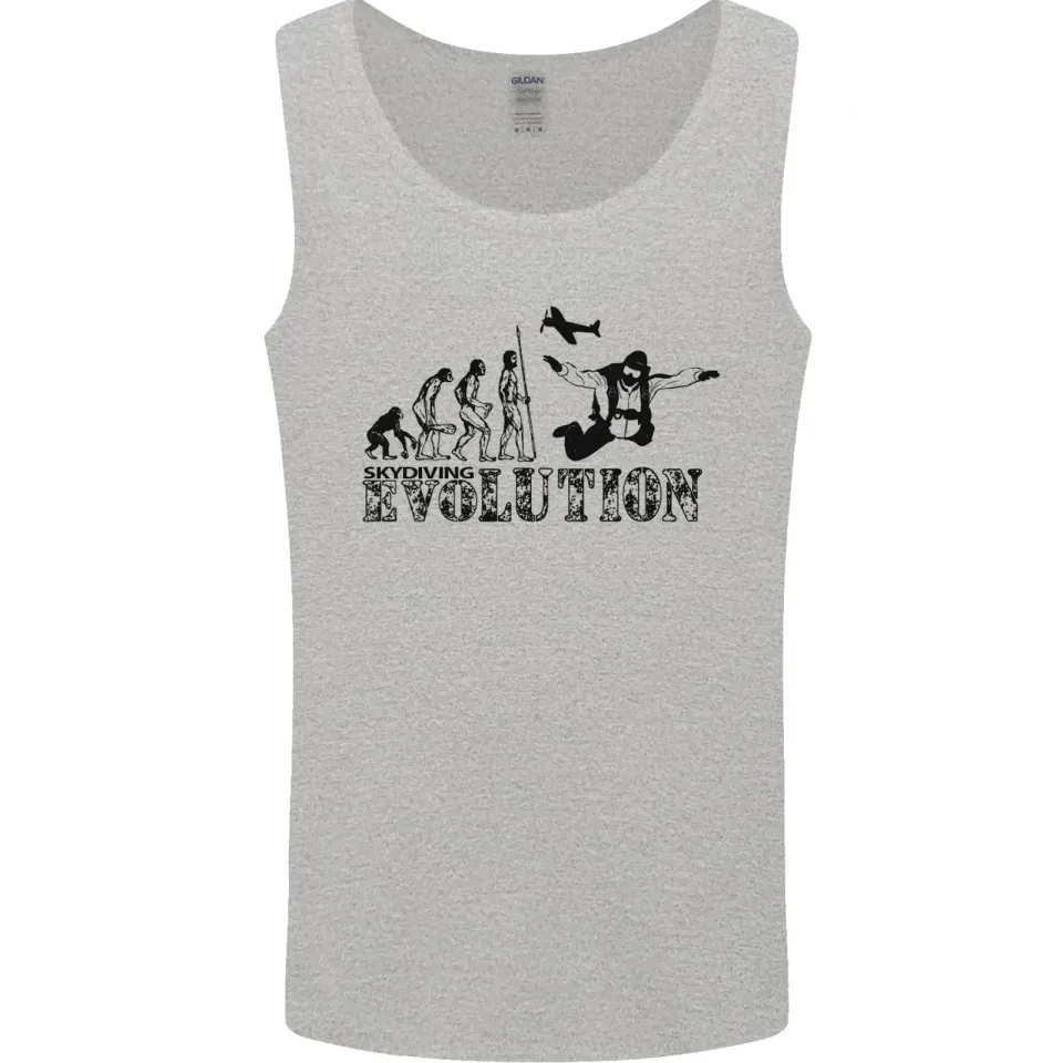 Evolution of a Skydiver Men's Tank Top