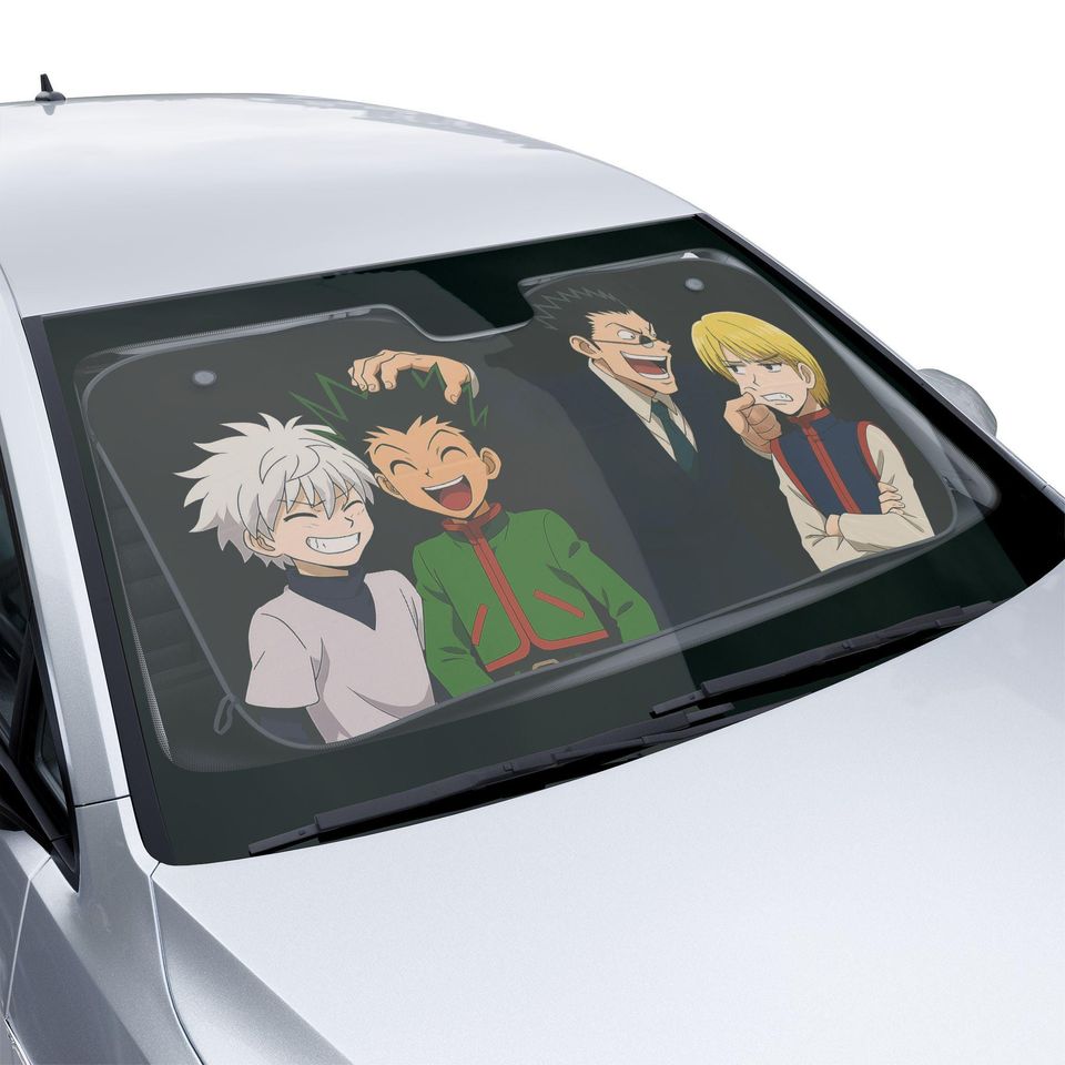 xHunter Car Sunshade: Anime Windshield Cover, Otaku Gift