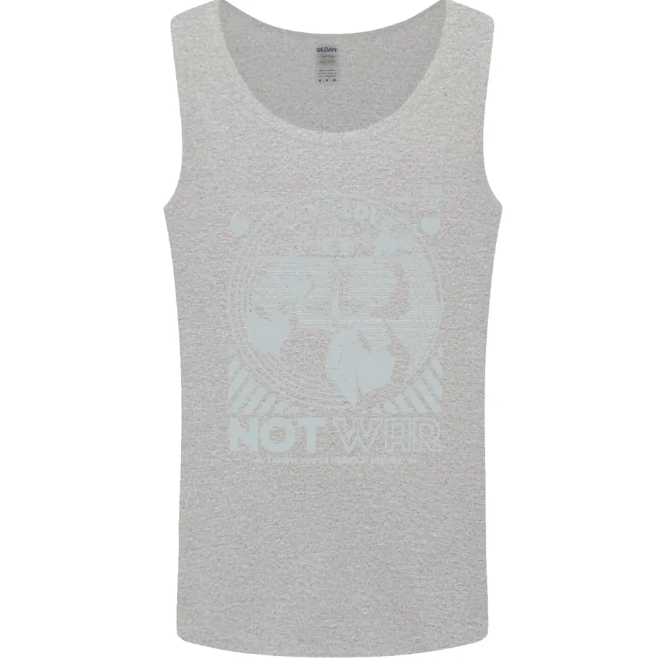 Make Love Not War World Peace Men's Tank Top