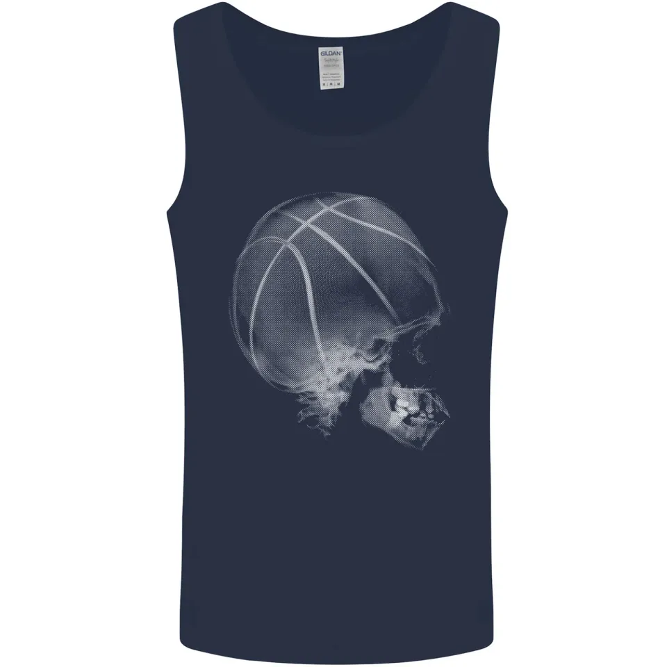 Basketball Skull Men's Tank Top