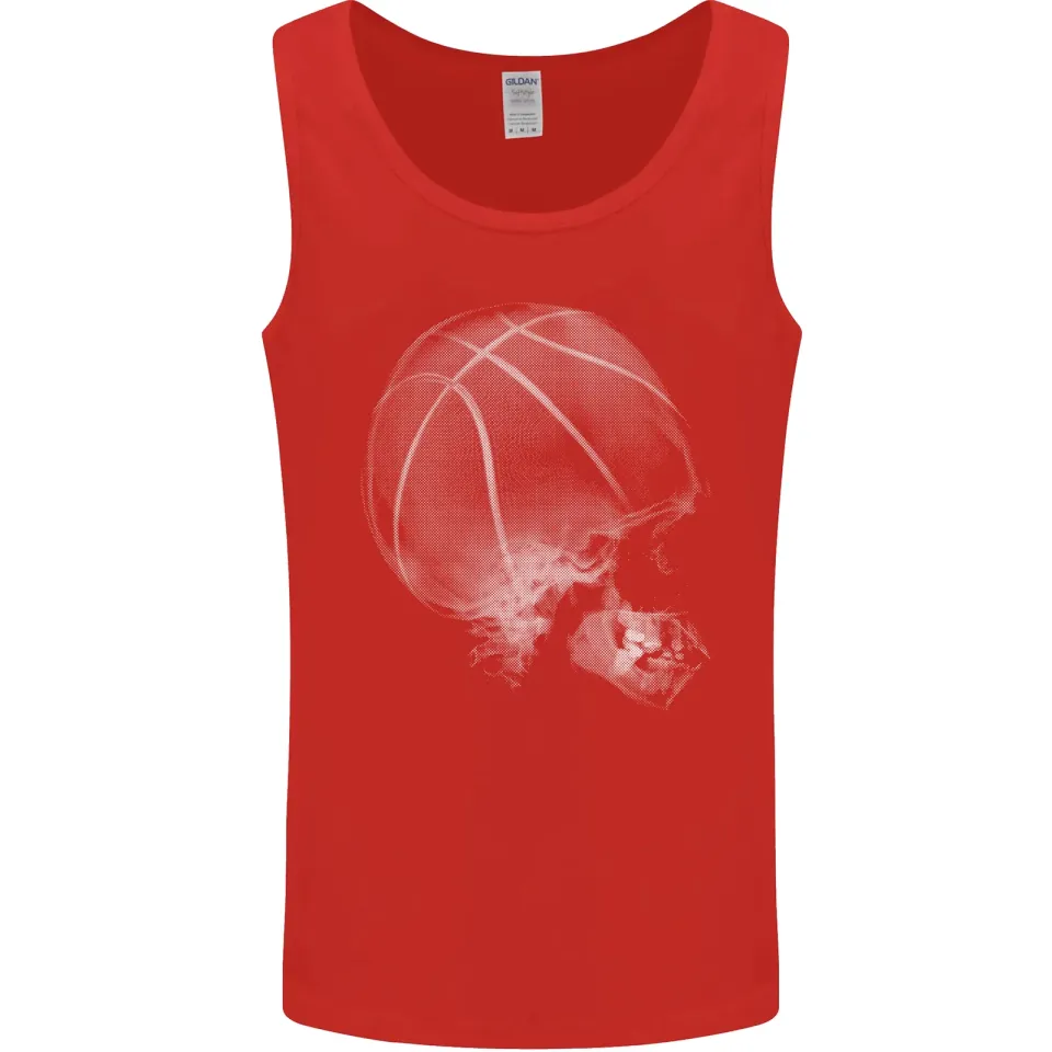 Basketball Skull Men's Tank Top