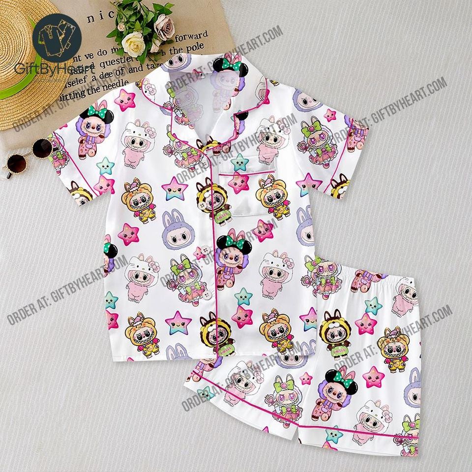 Labubu Pajama Set, Labubu Kids Pajamas Set