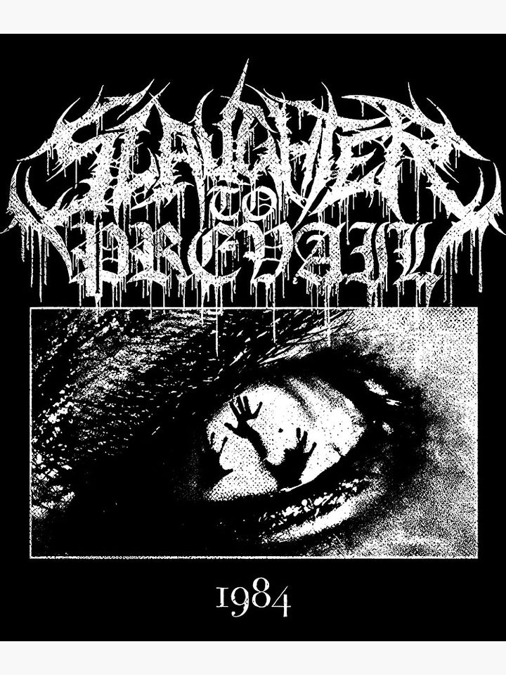 Slaughter to Prevail Poster - Deathcore Band Graphic Wall Artwork