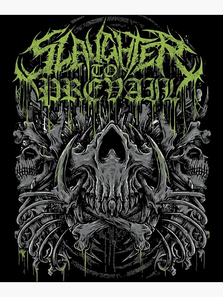 Slaughter to Prevail Poster - Collectible Deathcore Band Wall Print