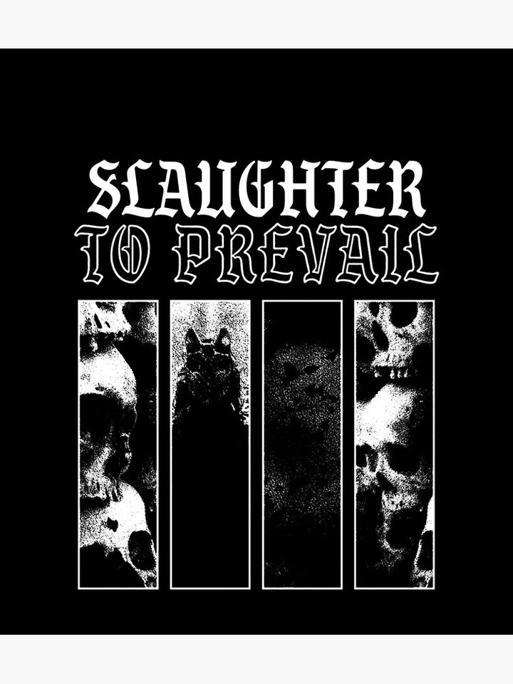 Slaughter to Prevail Poster - Deathcore Band Wall Art for Fan Collections