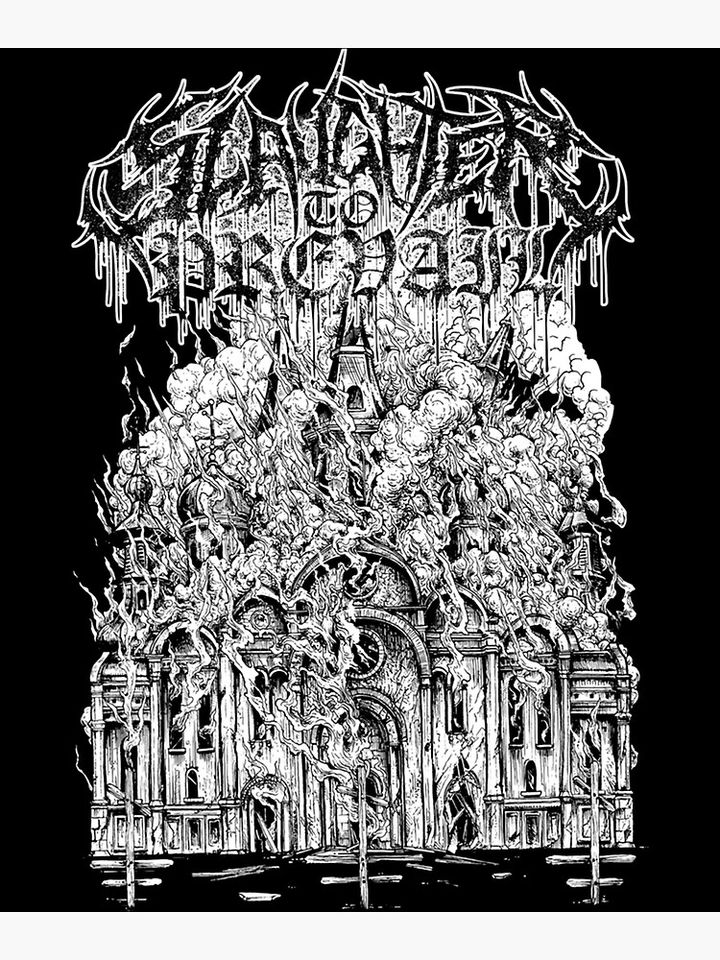 Slaughter to Prevail Demolisher Poster - Black Theme Wall Art Print