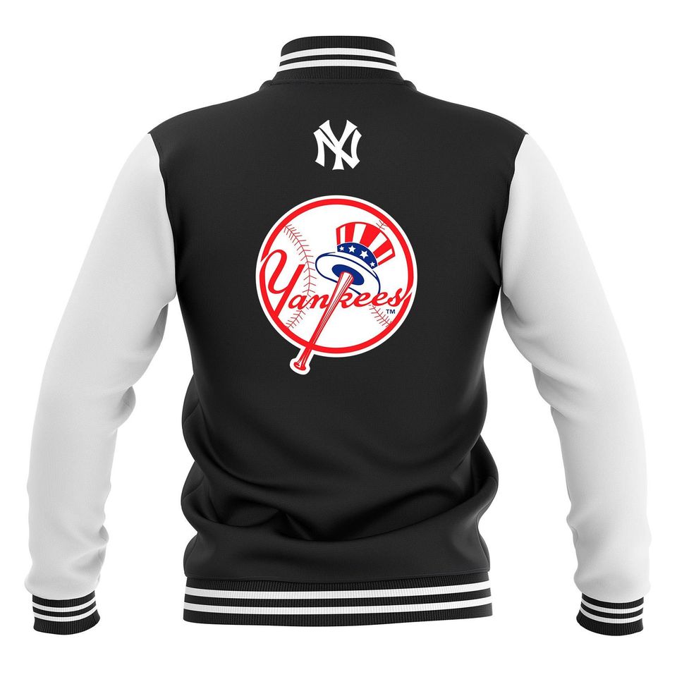 New York Baseball team Varsity Jacket: Handmade Baseball Jacket, Gift for Fan