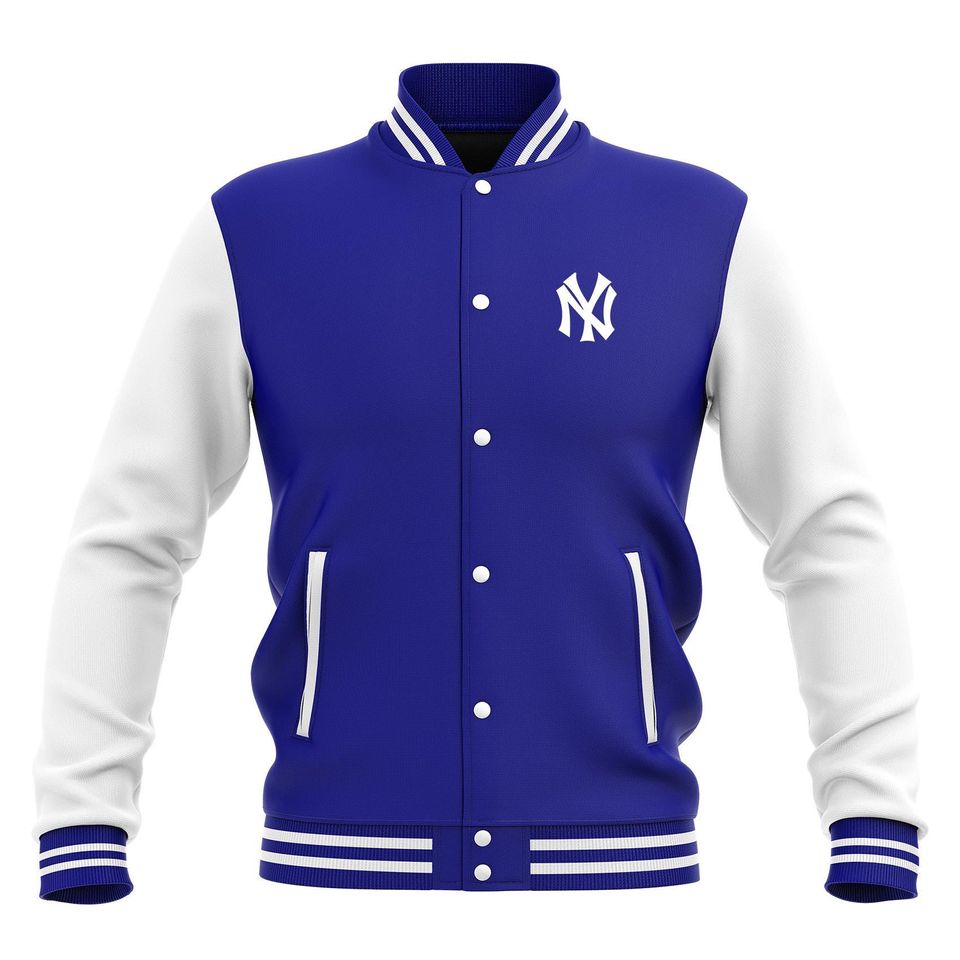 New York Baseball team Varsity Jacket: Handmade Baseball Jacket, Gift for Fan