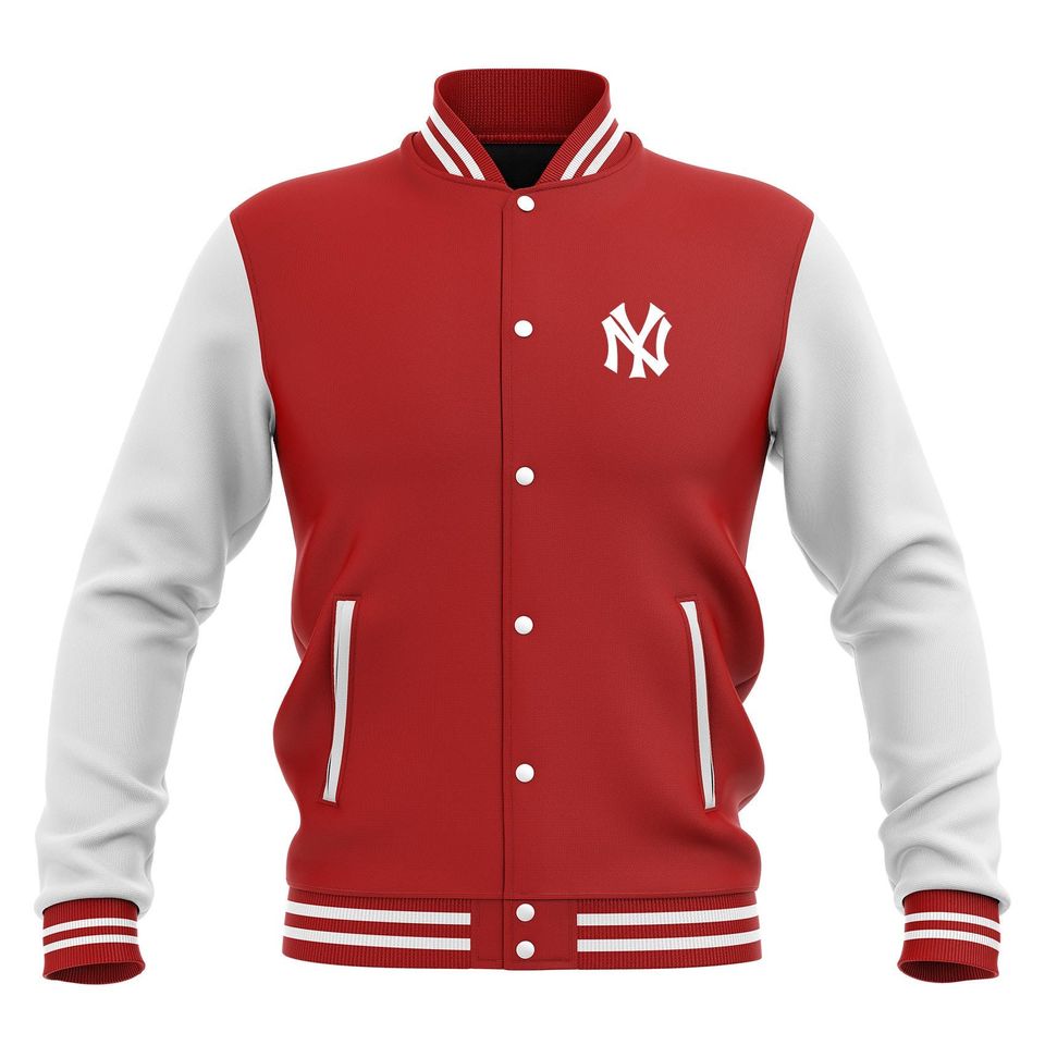 New York Baseball team Varsity Jacket: Handmade Baseball Jacket, Gift for Fan