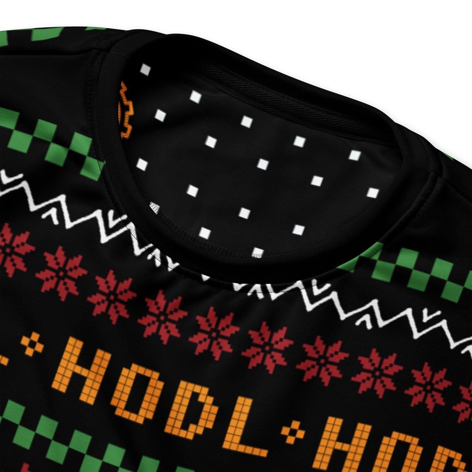 Bitcoin Crypto Ugly Christmas Jumper Unisex Sweatshirt