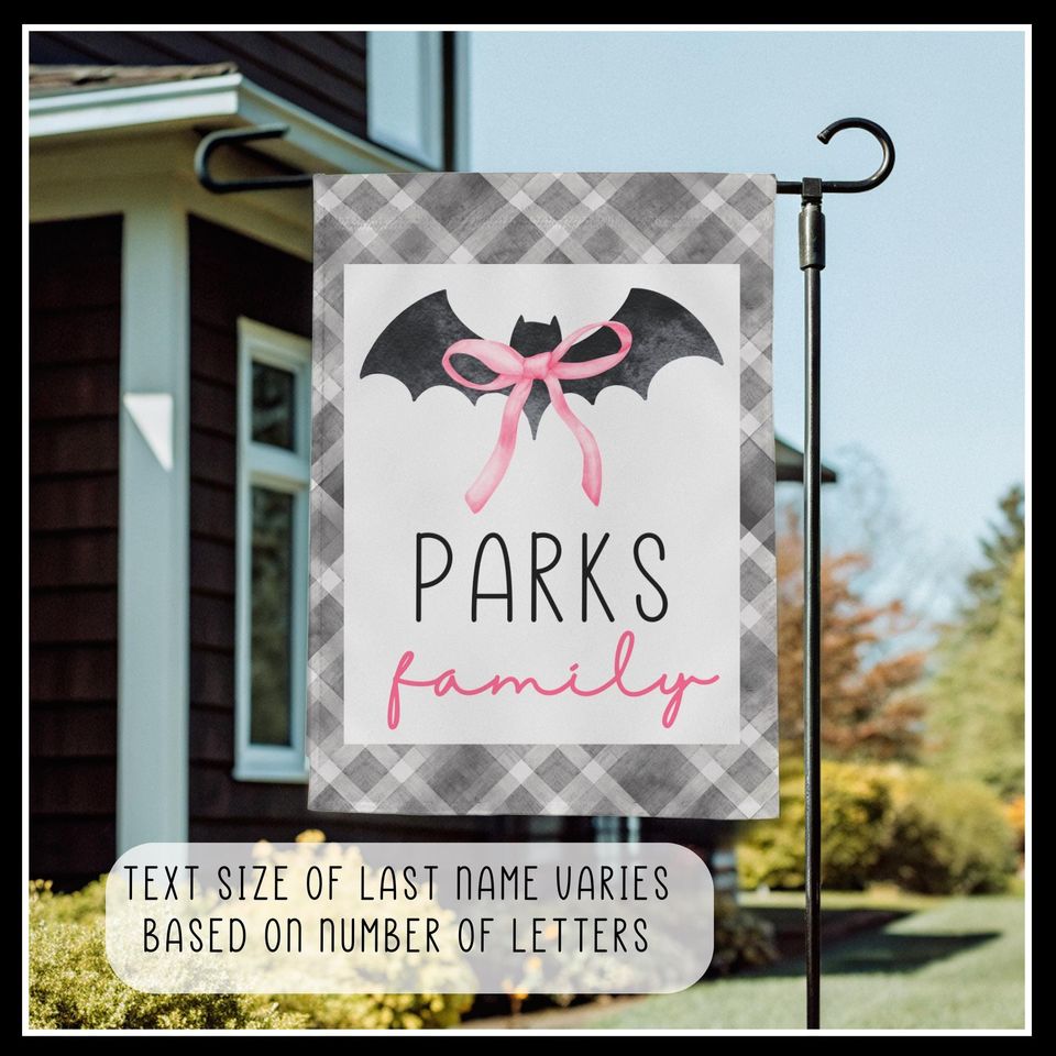 Halloween Flag, Outdoor Halloween Decorations Personalized, Cute Halloween Decor