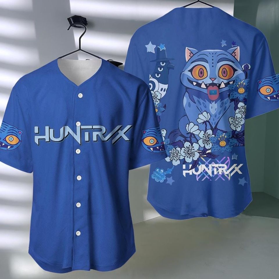Derpy The Tiger Cosplay Baseball Jersey, Huntrix Jersey, Kpop Demon Hunters Jersey
