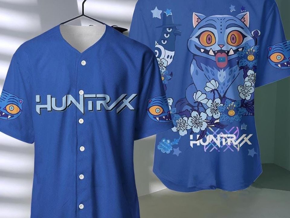Derpy The Tiger Cosplay Baseball Jersey, Huntrix Jersey, Kpop Demon Hunters Jersey