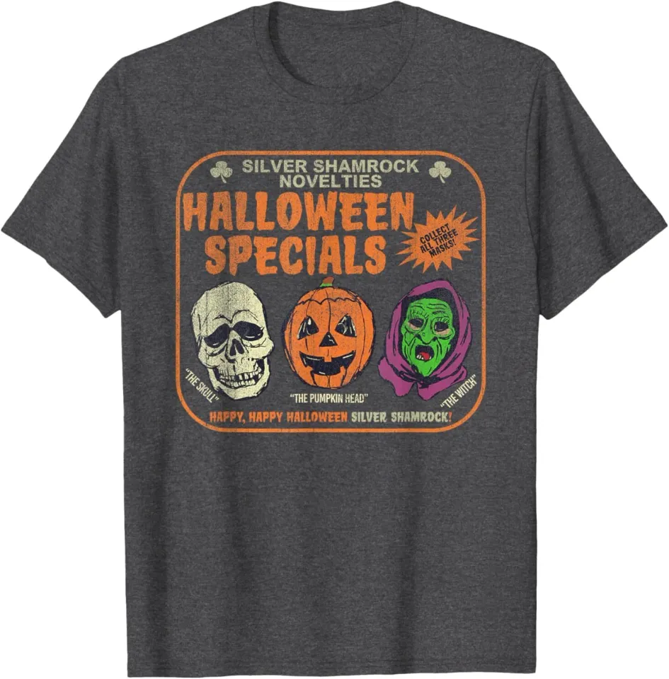 Silver Shamrock Halloween T-Shirt