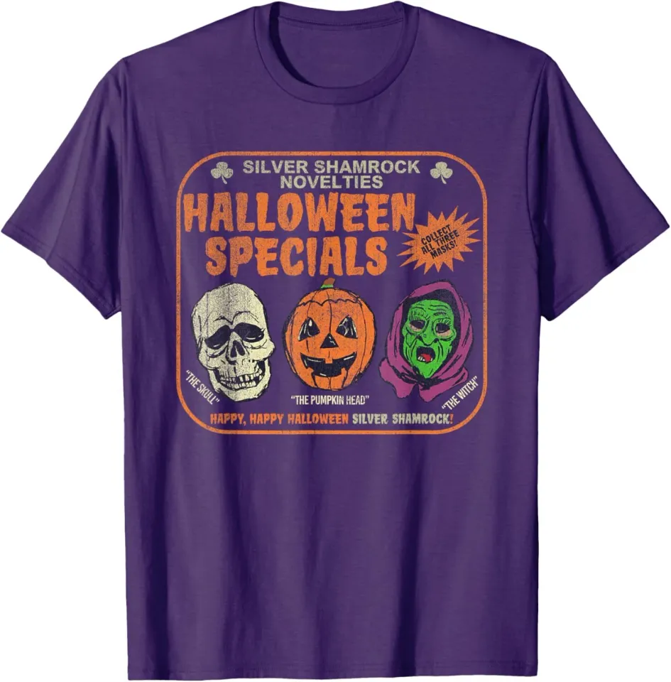 Silver Shamrock Halloween T-Shirt