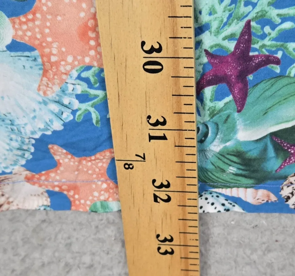 Maus & Hoffman Shirt Tropical Coral Reef Men's Large