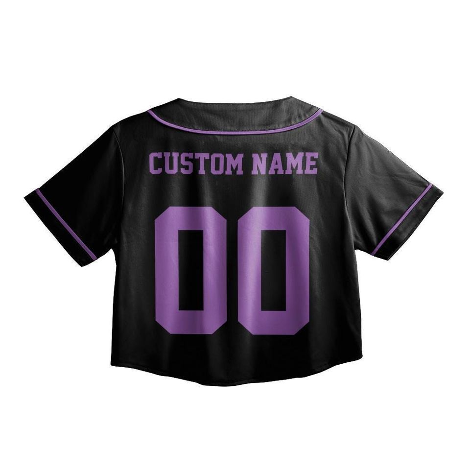 Personalized Huntrix Jersey, Kpop Demon Hunters Crop top Baseball Jersey