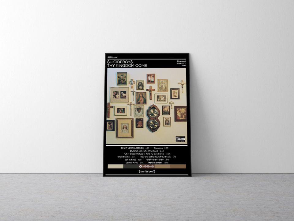 SuicideboyS Poster | THY KINGDOM COME Poster | Music Poster