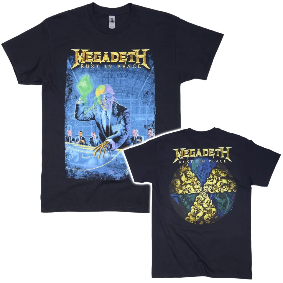 Megadeth Rust In Peace 30th Anniversary T-Shirt