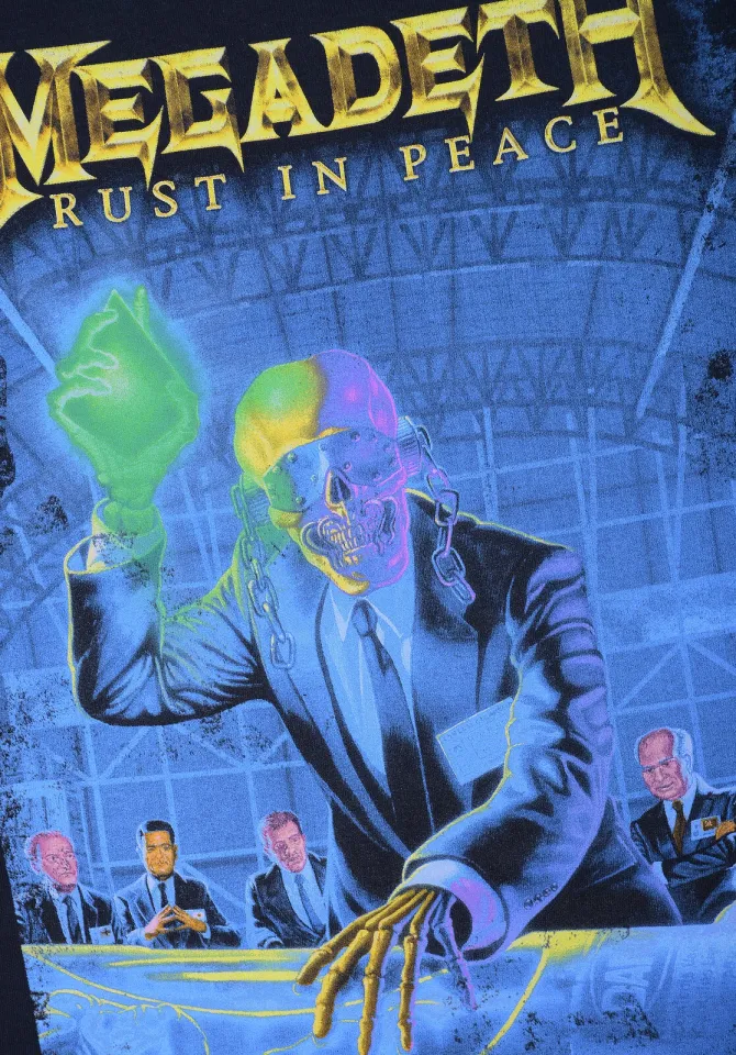 Megadeth Rust In Peace 30th Anniversary T-Shirt