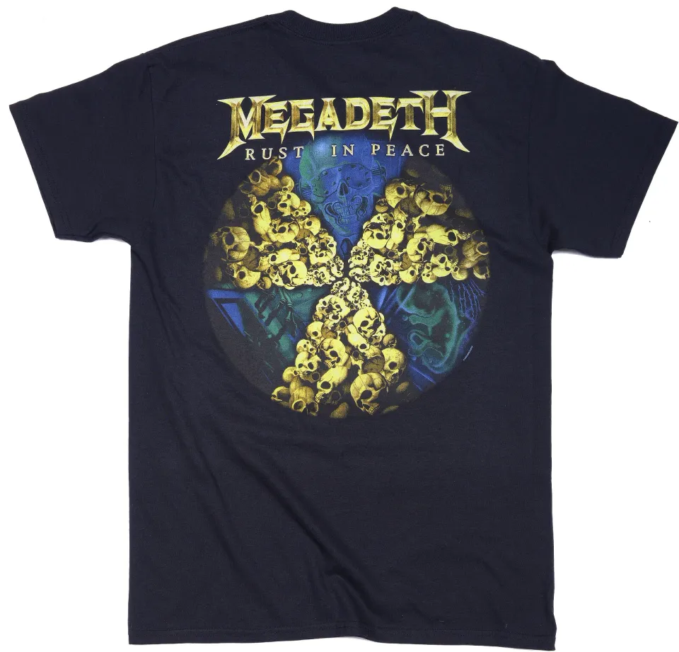 Megadeth Rust In Peace 30th Anniversary T-Shirt
