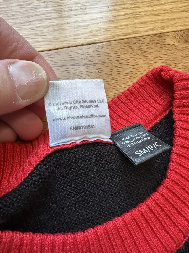 Scarface Ugly Christmas Sweater Size Small