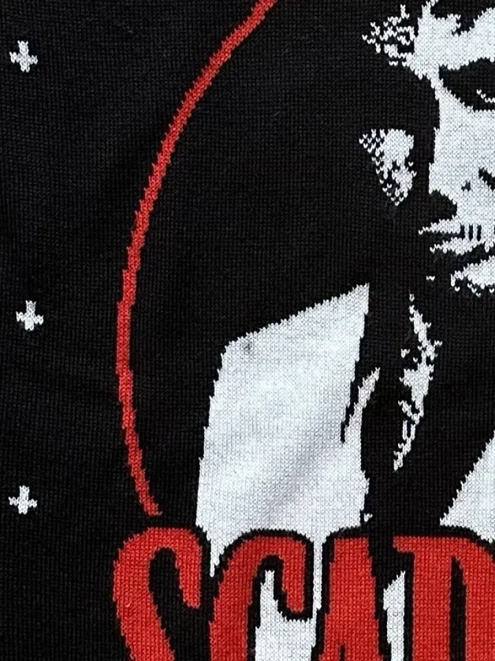 Scarface Ugly Christmas Sweater Size Small