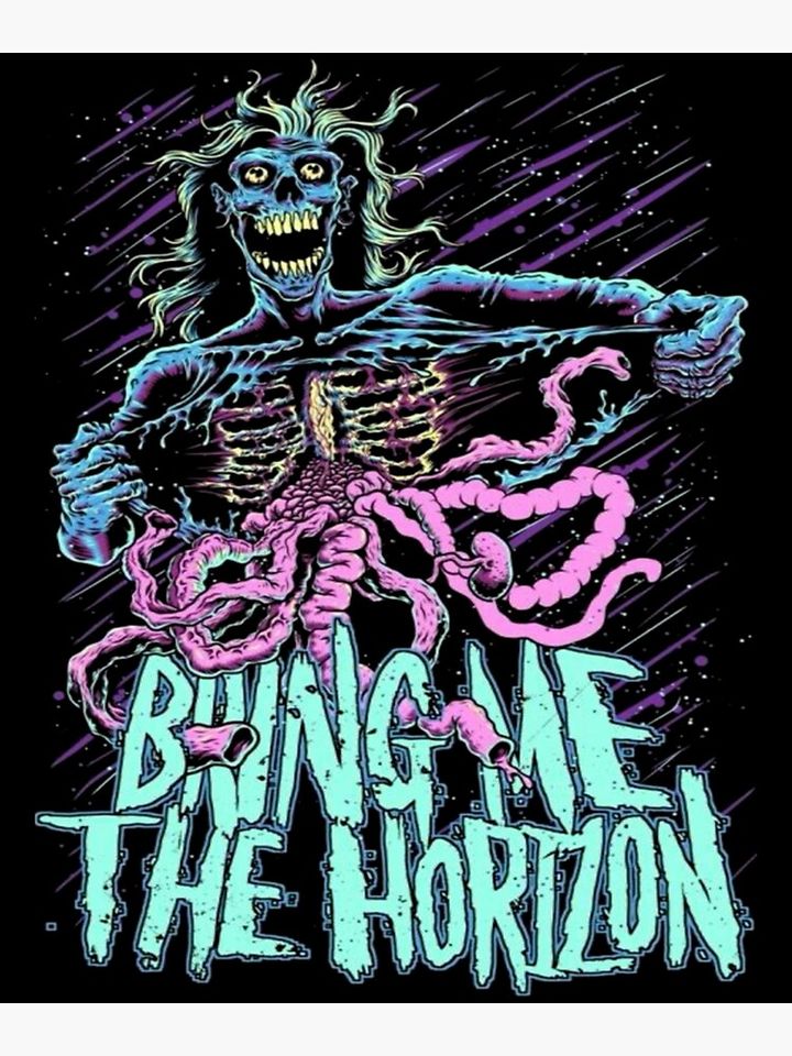 Bring Me The Horizon Poster – Stylish Wall Art for Rock Music Fans