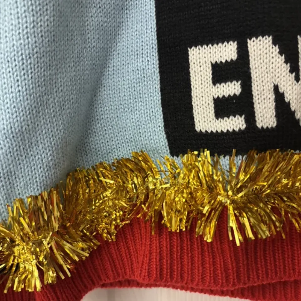 Ugly Christmas Sweater Festive 3D Santa