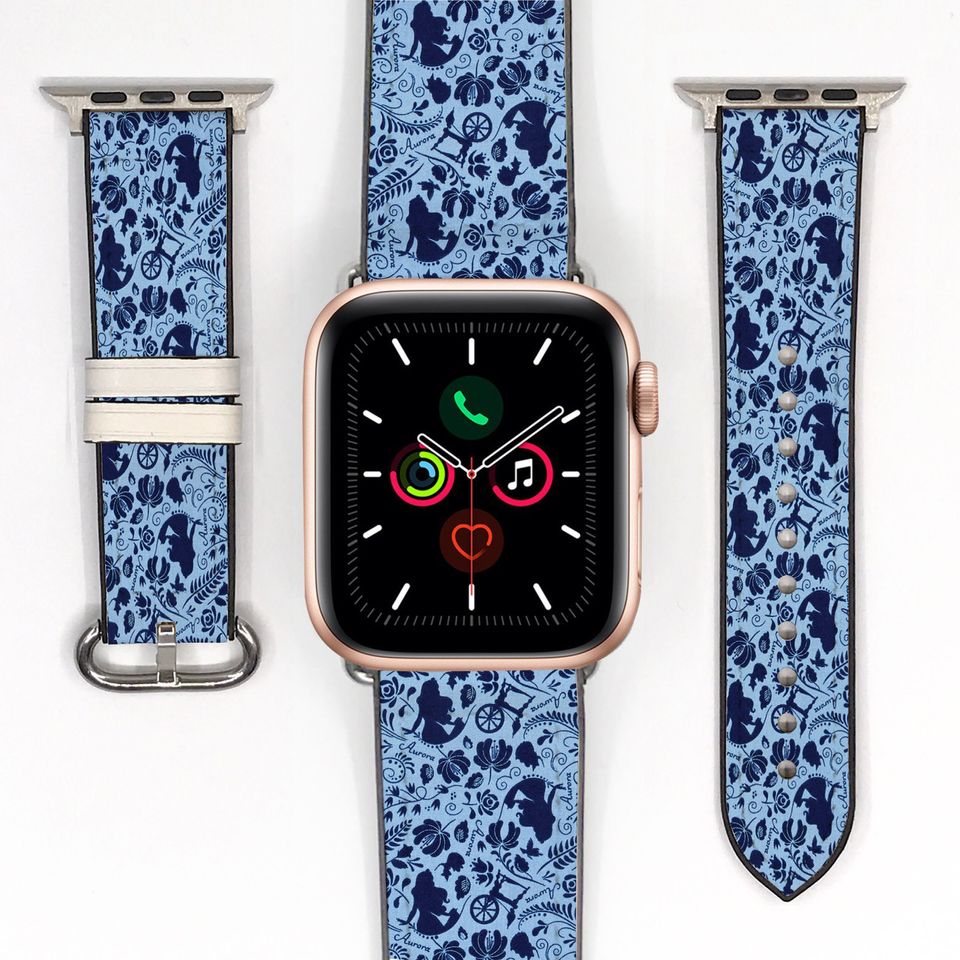 Disney Vacation Princess aurora inspired Apple Watch Band