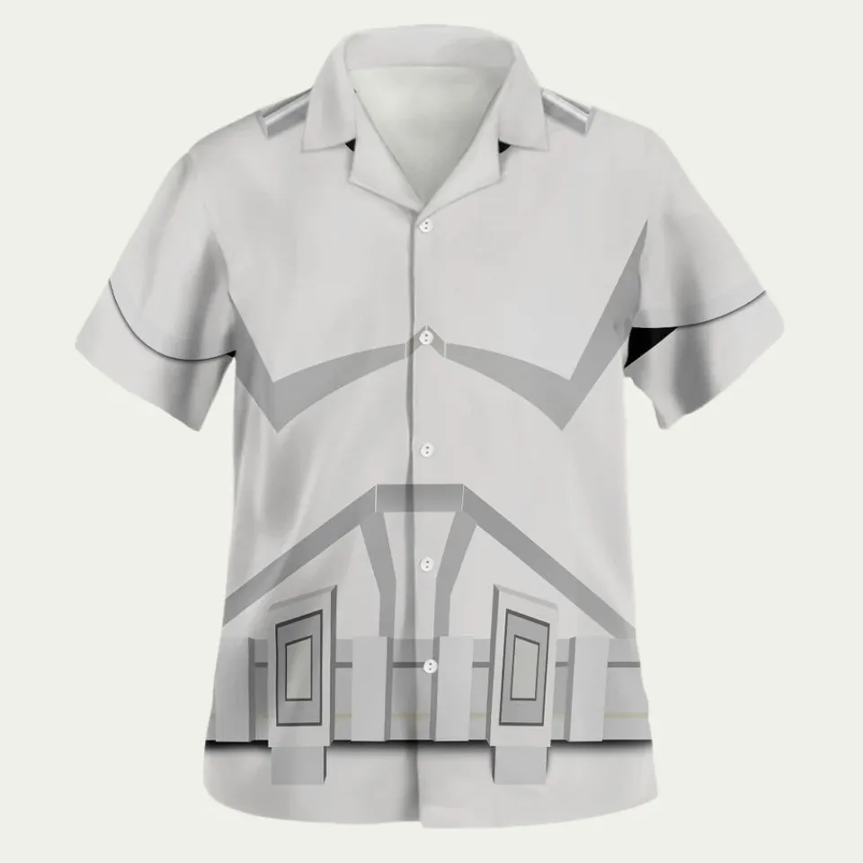 Star Warss Stormtrooper Cosplay Hawaiian Shirt