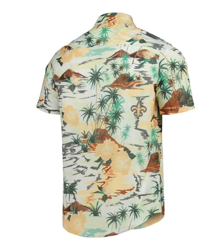 football Apparel New Orleans Saints Hawaiian Style Shirt