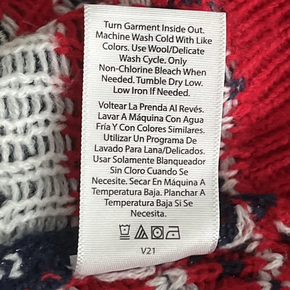 Holiday Time Reindeer Cow Ugly Christmas Sweater Womens M 38-40